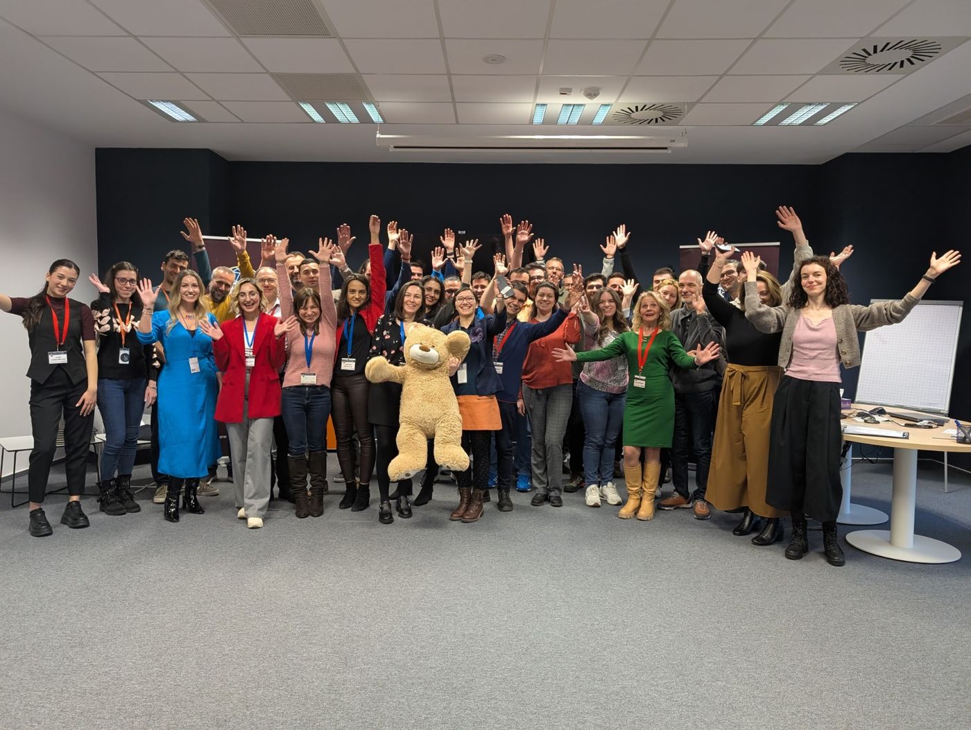 Moment de la o întâlnire Transilvania Toastmasters Brașov — public speaking și leadership